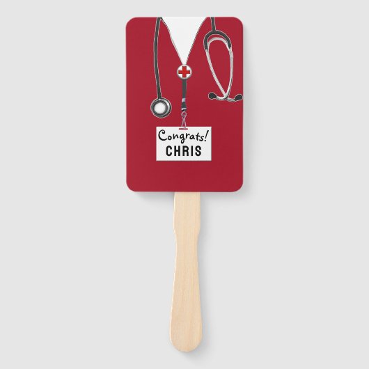 Nursing School Grad Fächer (Vorderseite)