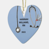 Nursing School Grad Foto Keramik Ornament (Links)