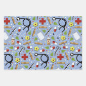 Nursing School Graduation Geschenkpapier Set (Vorderseite 3)