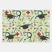 Nursing School Graduation Geschenkpapier Set (Vorderseite)