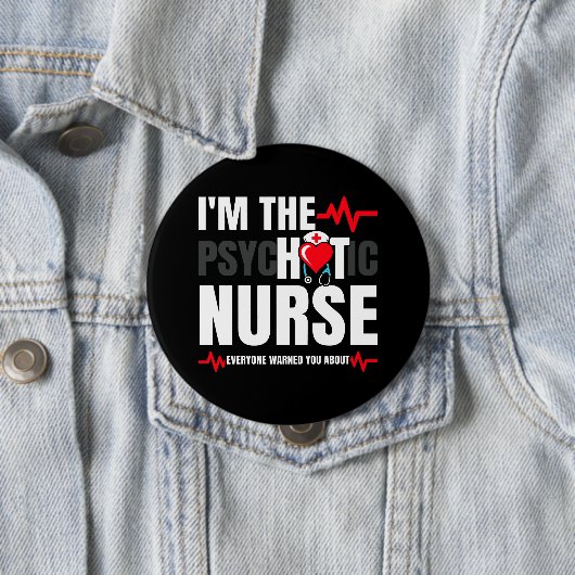 Nursing School Graduation - Nurse Apprection Button (Beispiel)