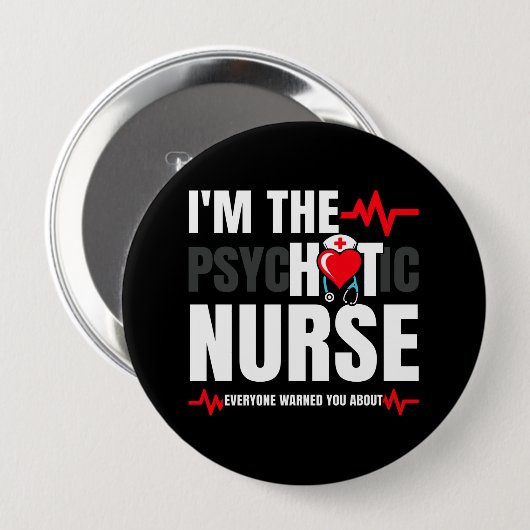 Nursing School Graduation - Nurse Apprection Button (Vorne & Hinten)