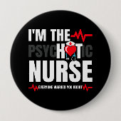 Nursing School Graduation - Nurse Apprection Button (Vorderseite)