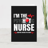 Nursing School Graduation - Nurse Apprection Karte (Vorderseite)