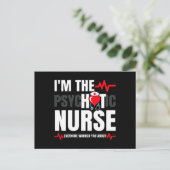 Nursing School Graduation - Nurse Apprection Postkarte (Stehend Vorderseite)