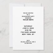 Nursing School Graduation Party Einladung (Rückseite)