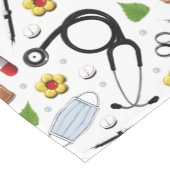 Nursing School Graduation Party Kurzer Tischläufer (Ecke)