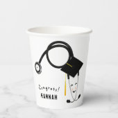 Nursing School Graduation Party Pappbecher (Rückseite)