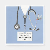 Nursing School Graduation Party Serviette (Vorderseite)