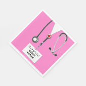 Nursing School Graduation Party Serviette (Ecke)