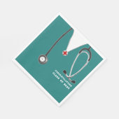 Nursing School Graduation Party Serviette (Ecke)