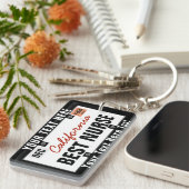 Nursing-Student-Lizenz-Plate anpassen Schlüsselanhänger (Vorderseite rechts)