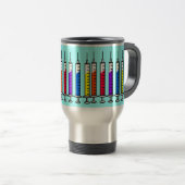 Nursing Student Travel Mug Syringes Design Reisebecher (VorderseiteRechts)