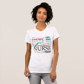 Nursing Traits Tee Shirts Nurse's Week Vielen Dank (Vorne ganz)