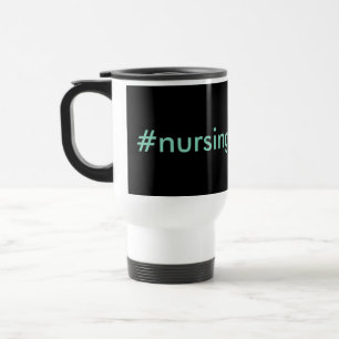 #nursingproblems schwarz & aqua reisebecher