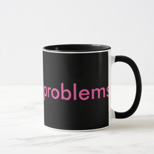#nursingproblems schwarz/rosa tasse (Rechts)