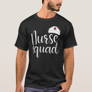 Nursquad Healthcare Rn Lpn CNA Pflegeteam T-Shirt