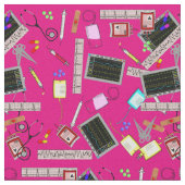 Nurtools Fabric Bright Pink Stoff (Nahaufnahme)