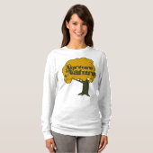 Nurture Nature Retro Tree Hugger T-Shirt (Vorne ganz)
