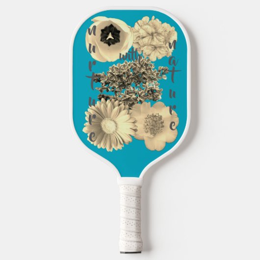 Nurture with Nature 2 Pickleball-Paddle Pickleball Schläger (Vorderseite)