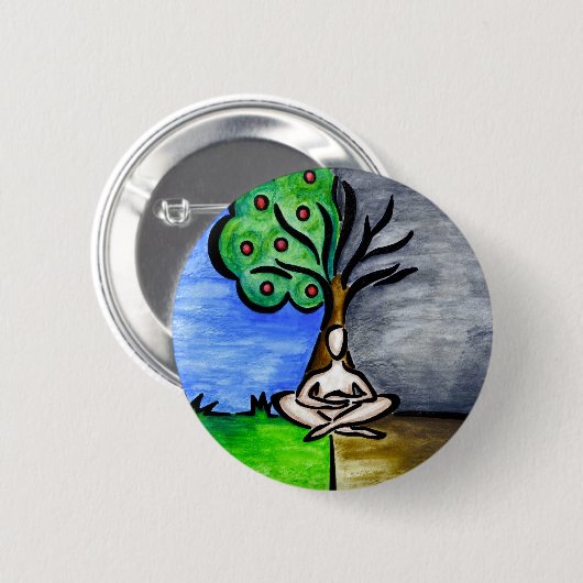 NurturedSpirit Button (Vorne & Hinten)