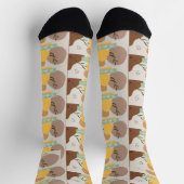 Nurturer Socken – Cozy Pattern Socken | Rebel Trib (Oben)