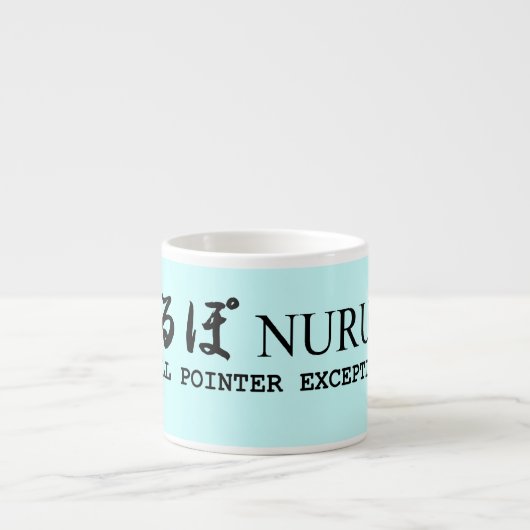 Nurupo Null-Zeiger-Exception-Tasse Espressotasse (Vorderseite)