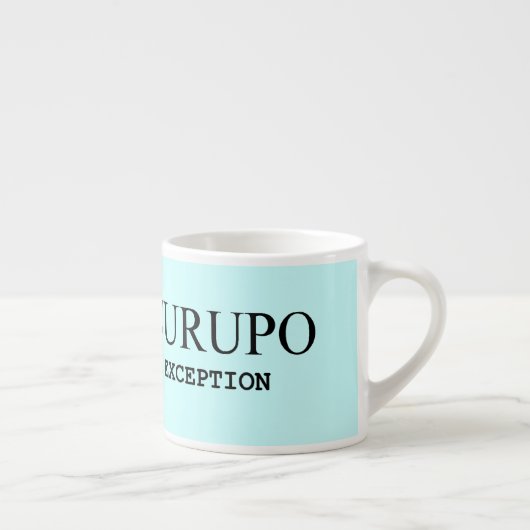 Nurupo Null-Zeiger-Exception-Tasse Espressotasse (Rechts)