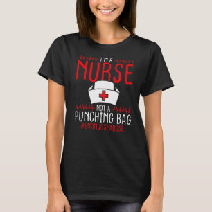 Nurusmissbrauchsüberlebnis kein Punching Bag Herze T-Shirt