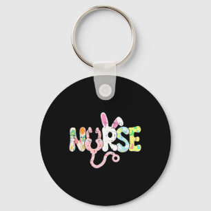 Nurve Oster Bunny Ears Frühjahr Nursing Rn Men Wom Schlüsselanhänger
