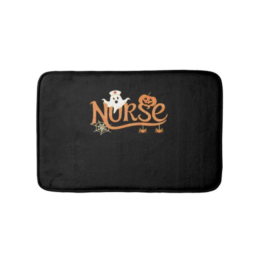 Nurween Niedlich Ghost und Pumpkin Essential T Badematte (Vorderseite)