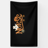 Nurween Niedlich Ghost und Pumpkin Essential T Banner (Vertikal)