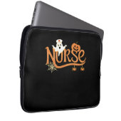 Nurween Niedlich Ghost und Pumpkin Essential T Laptopschutzhülle (Vorne Rechts)