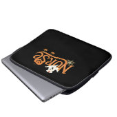 Nurween Niedlich Ghost und Pumpkin Essential T Laptopschutzhülle (Vorne Knopf)