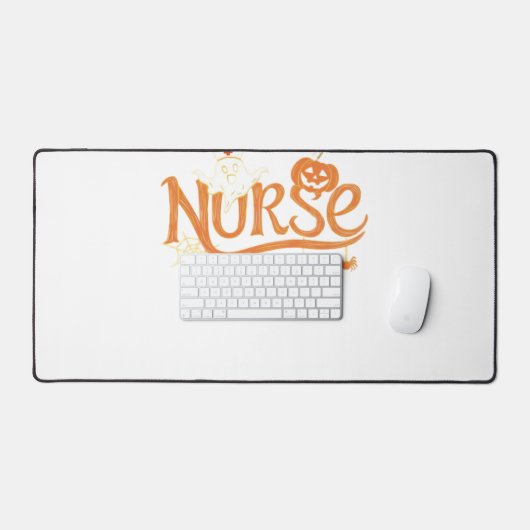 Nurween Niedlich Ghost und Pumpkin Essential T Schreibtischunterlage (Tastatur & Maus)
