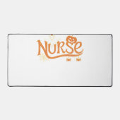 Nurween Niedlich Ghost und Pumpkin Essential T Schreibtischunterlage (Vorderseite)