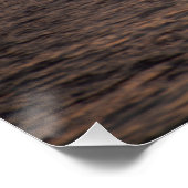 Nusa Penida Golden Sunset Bali Art Poster (Ecke)