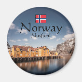 Nusfjord Lofoten Magnet (Vorne)