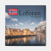 Nusfjord Lofoten Magnet (Vorne)