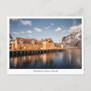 Nusfjord Lofoten Postkarte