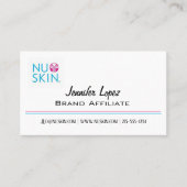 NuSkin Visitenkarte (Vorderseite)
