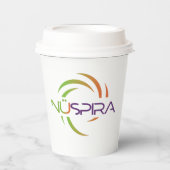 NüSpira 8oz Paper Cup Pappbecher (Vorderseite)