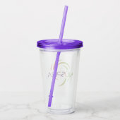 NüSpira Acrylic Tumbler Acryltrinkbecher (Rückseite)