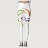 NüSpira All-Over-Print-Leggings Leggings (Vorderseite)