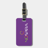 NuSpira-Gepäckmarke Gepäckanhänger (Vorderseite vertikal)