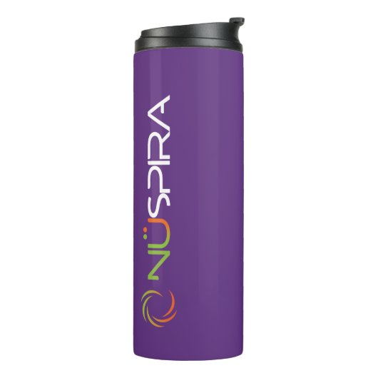 NuSpira Lila Thermosbecher (Nach links gedreht)