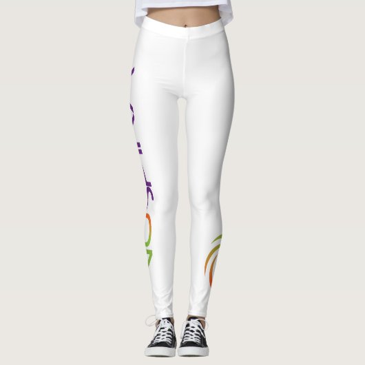 NuSpira Multiprint-Leggings Leggings (Vorderseite)