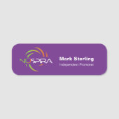 NuSpira Name Tag Namensschild (Vorderseite)
