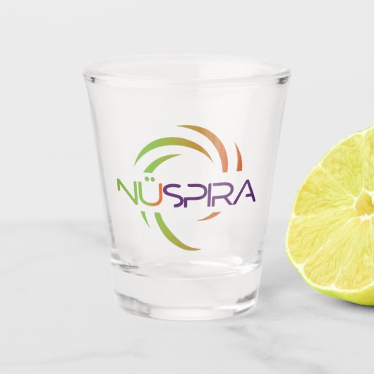 NüSpira Shot Glass Schnapsglas (Vorderseite)