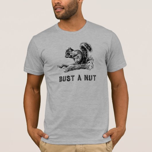 Nuss abstoßen T-Shirt (Vorderseite)